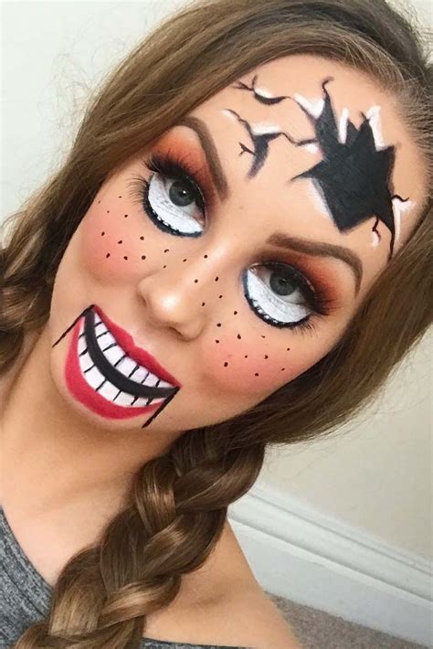 adult face painting halloween|scary face paint ideas easy.